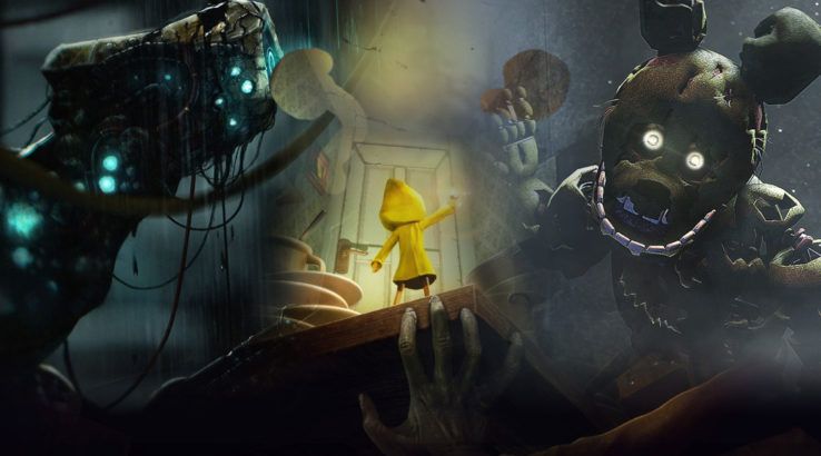 10 best modern horror games soma little nightmares five nights at freddy's