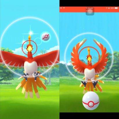 iPhone X Pokemon GO legendary problem