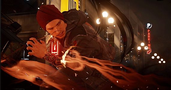 'inFamous Second Son' - Delsin uses smoke powers