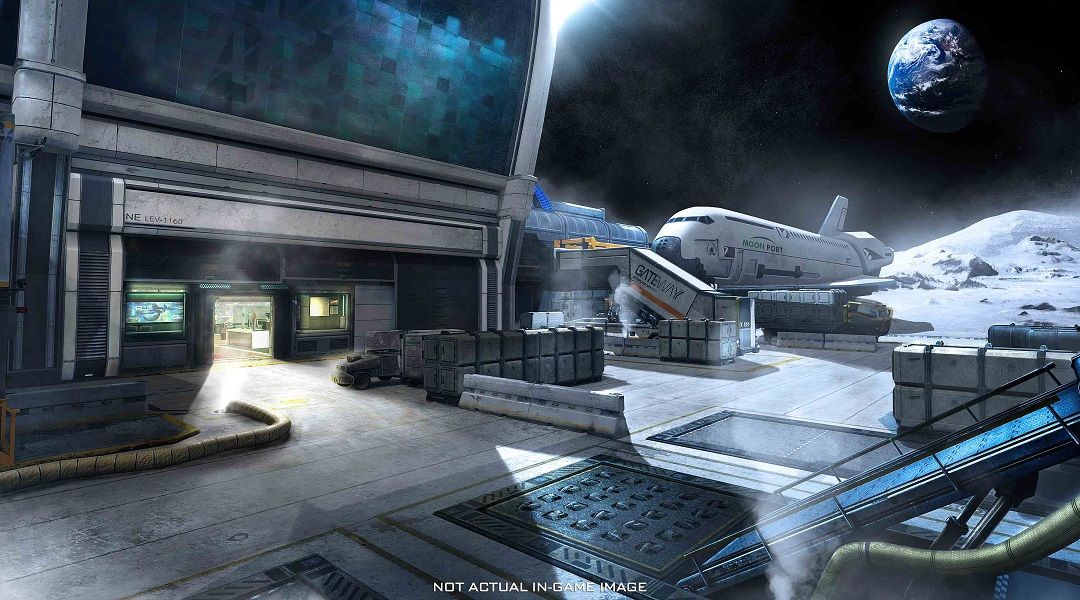 Call of Duty: Infinite Warfare Getting Terminal Map From Modern Warfare 2 - Terminal map on moon