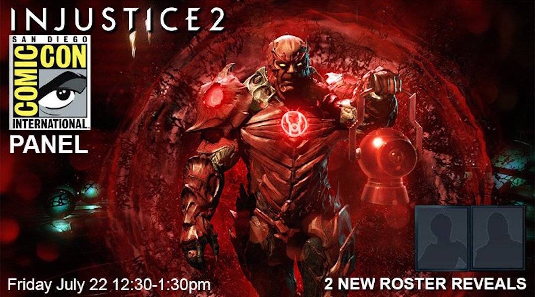 injustice 2 comic con panel