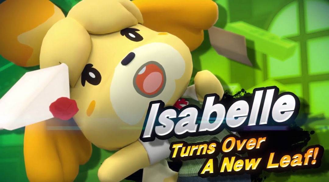 isabelle super smash bros ultimate fighter animal crossing