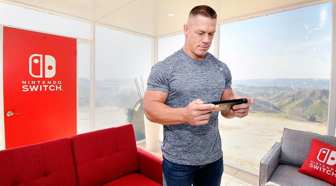John Cena Reveals His Thoughts on the Nintendo Switch and Breath of the Wild - John Cena Nintendo Switch
