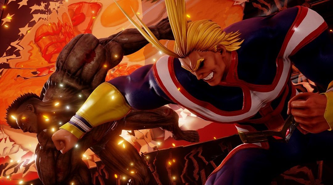 jump force roster adds all might from my hero academia