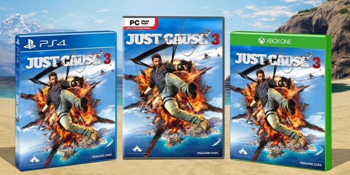 'Just Cause 3' Gameplay Trailer Coming Next Week, Box Art Revealed - Box Art