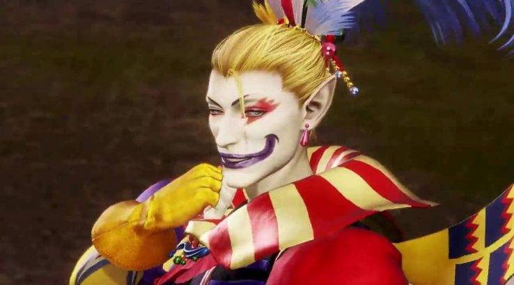Top 5 Video Game Clowns - Kefka Final Fantasy Dissidia