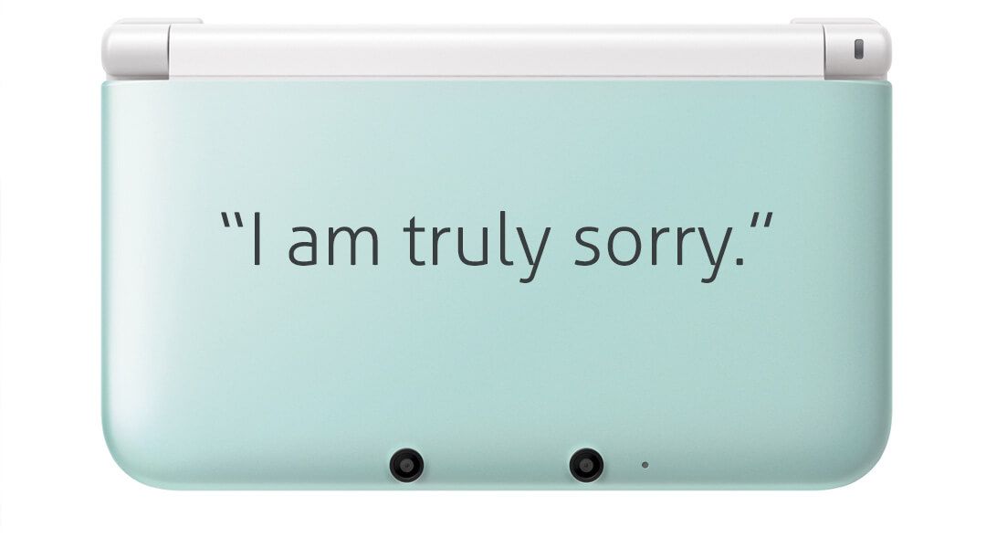 Kid Apologizes To Nintendo For Breaking 3DS