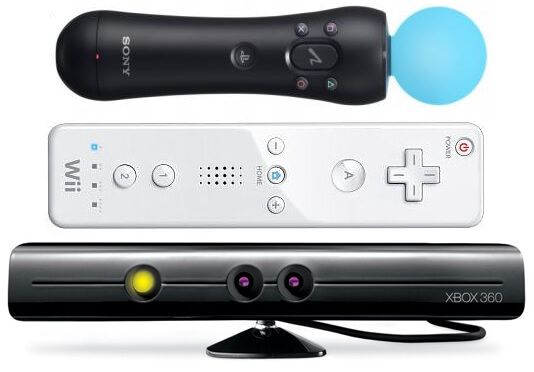 Microsoft Xbox 360's Kinect and Sony's PlayStation Move