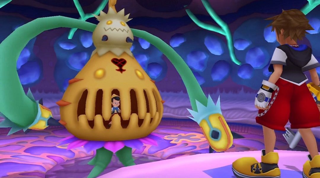 kingdom hearts 1.5 monstro boss fight pinocchio