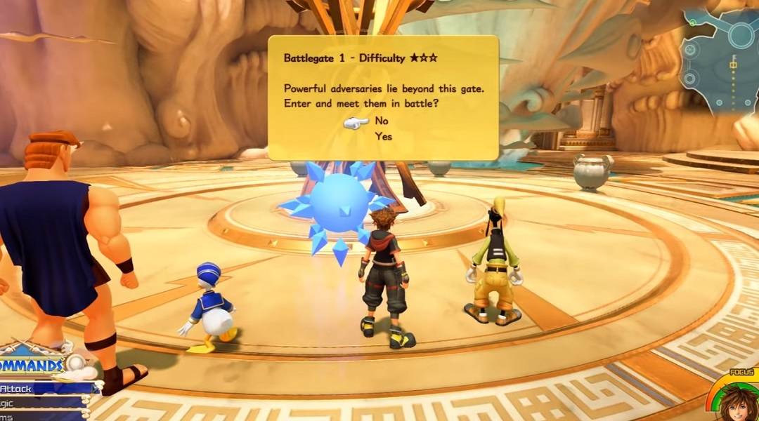 kingdom hearts 3 olympus battle gate