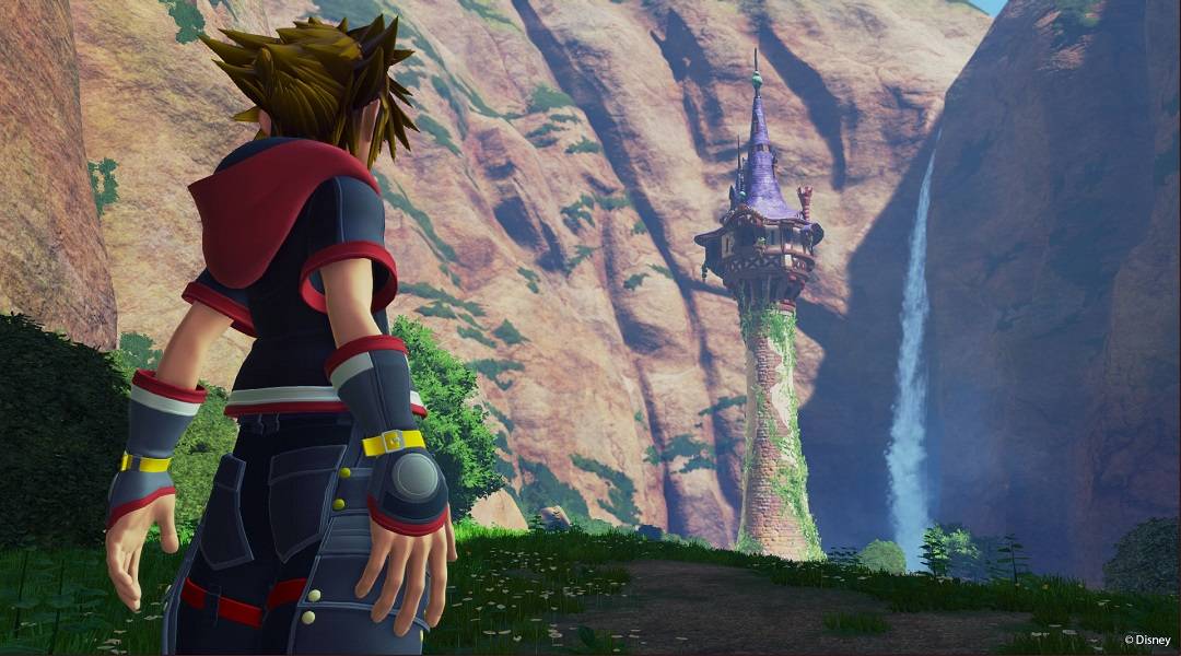 Kingdom Hearts 3 tangled rapunzel tower