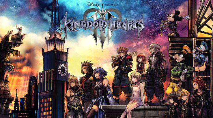 kingdom hearts 3 box art