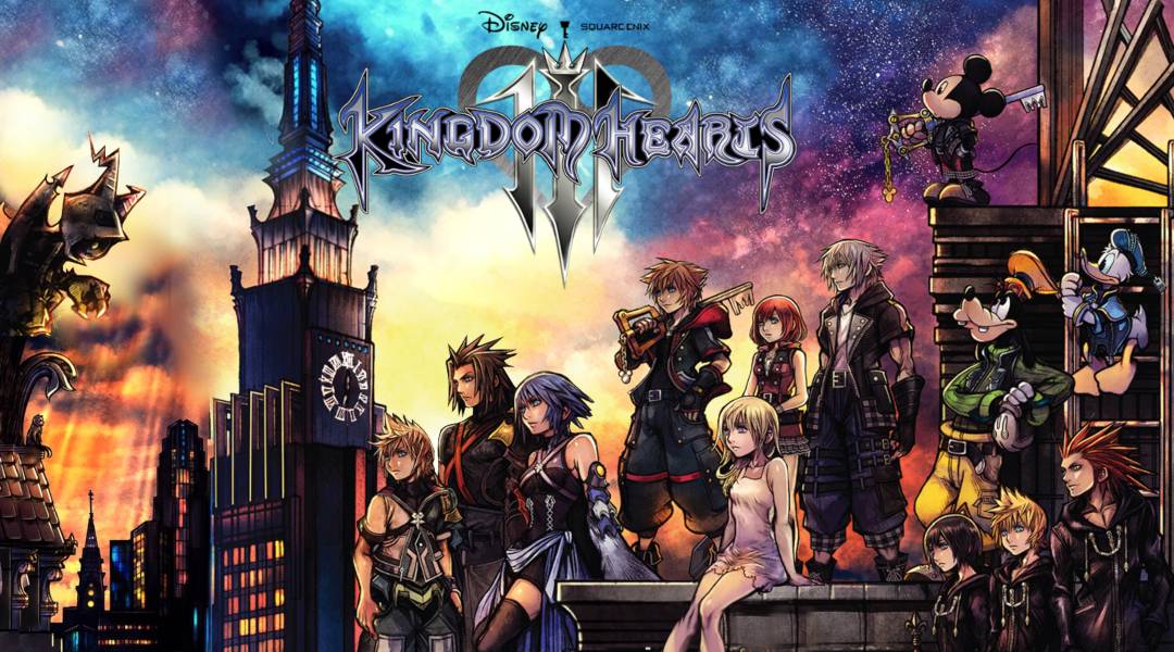 kingdom hearts 3 box art