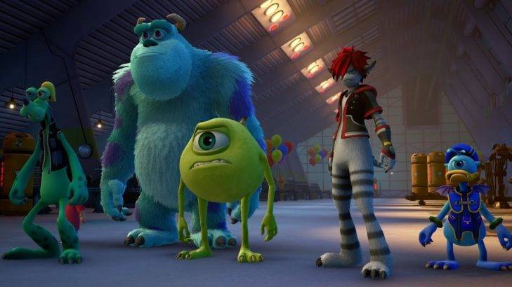 kingdom hearts 3 monsters inc world