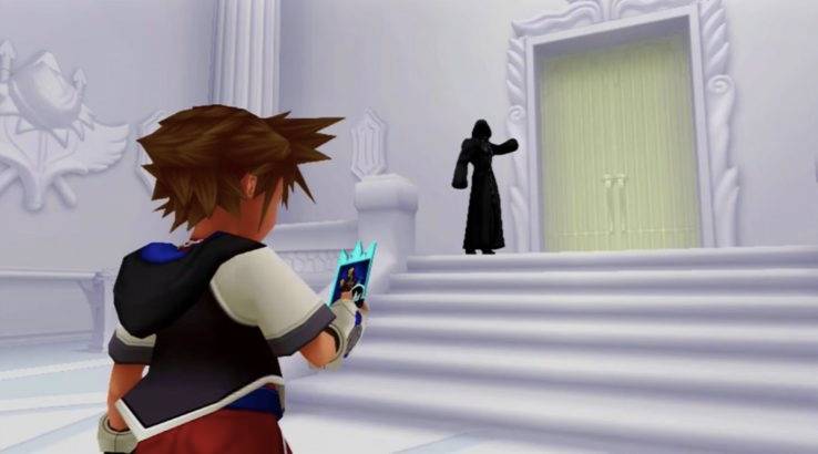 kingdom hearts re chain of memories sora card marluxia castle oblivion
