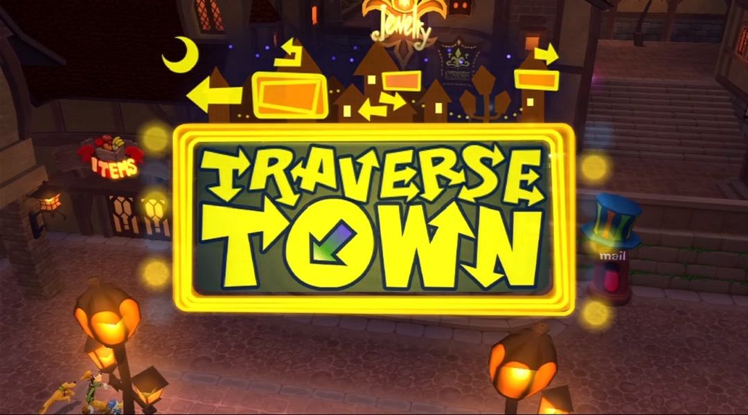 kingdom hearts hd 1.5 traverse town logo