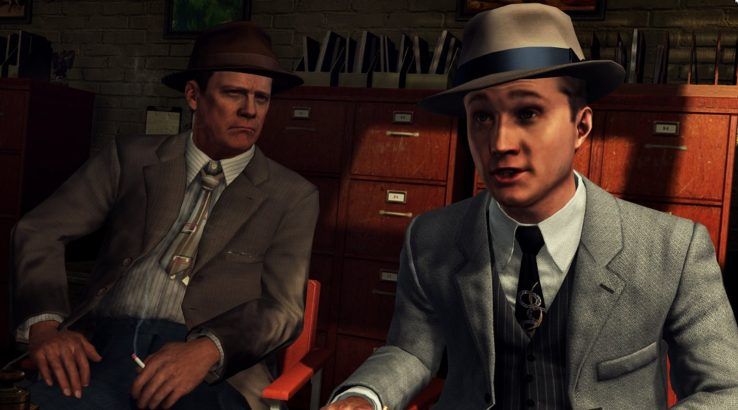 LA Noire Successor Unlikely to Release, Says Developer - L.A. Noire Cole Phelps and partner