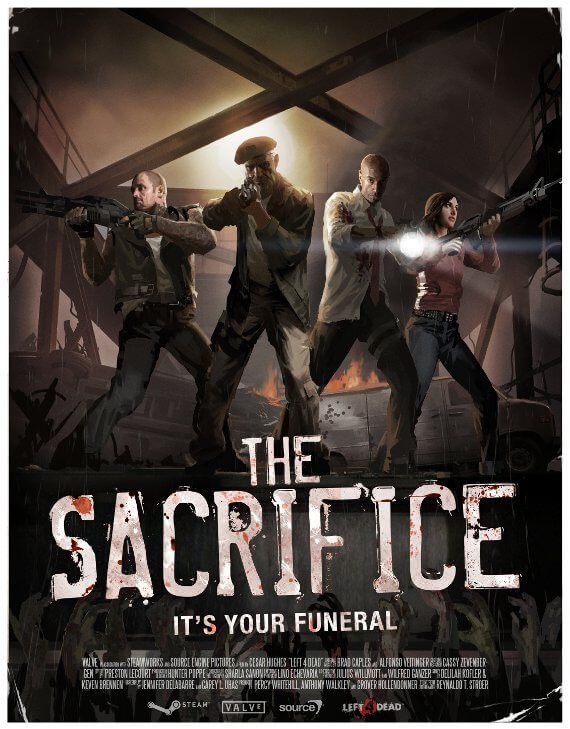 Left 4 Dead - The Sacrifice DLC Poster