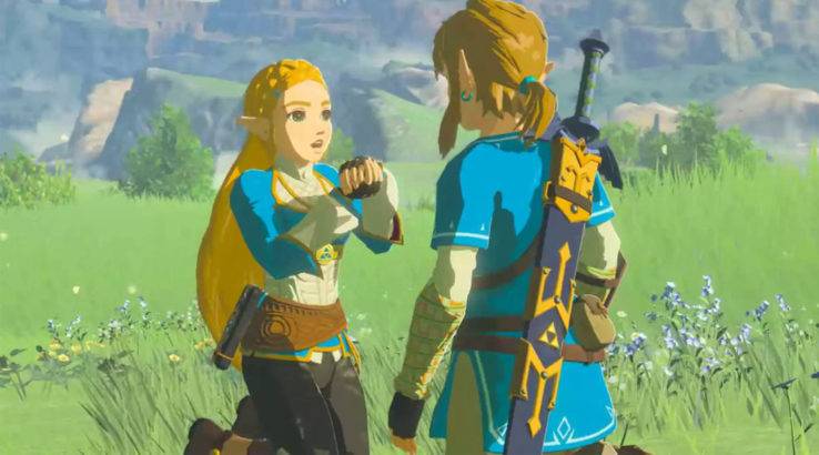 legend of zelda breath of the wild zelda link relationship