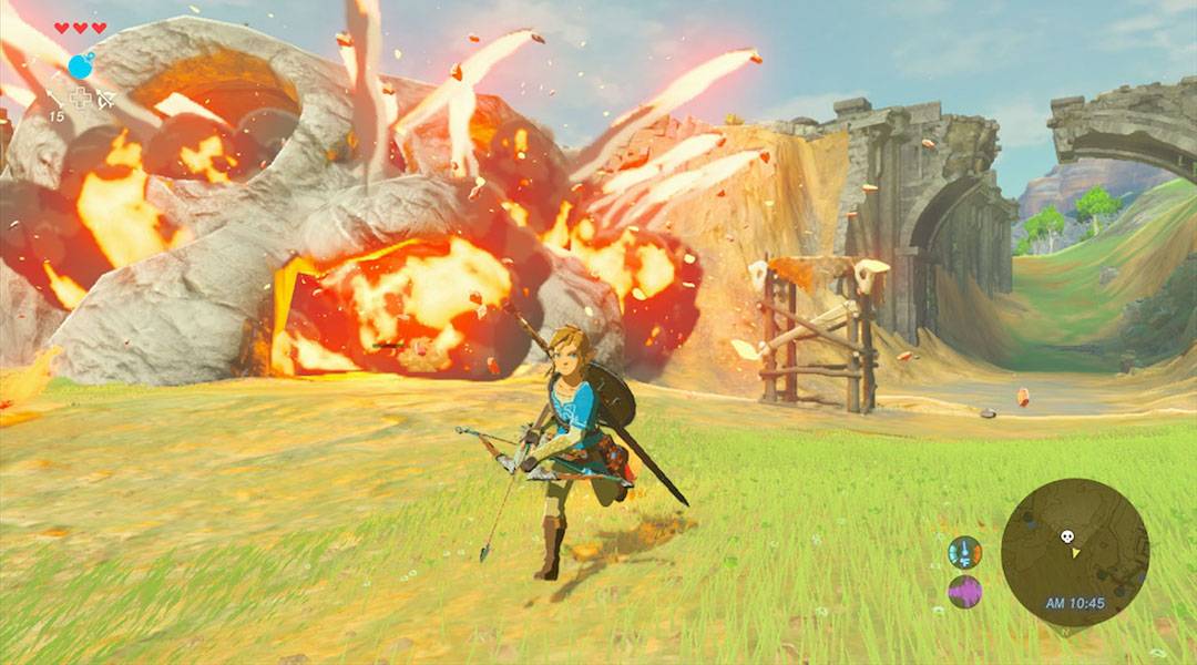 legend of zelda breath of wild wii u switch difference