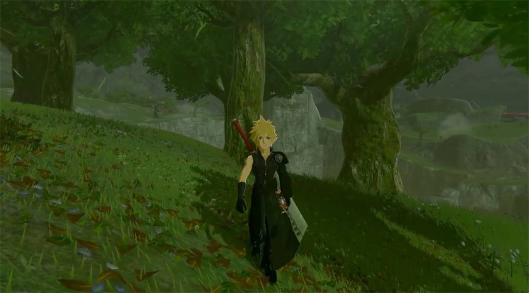 legend-zelda-breath-wild-final-fantasy-7-cloud