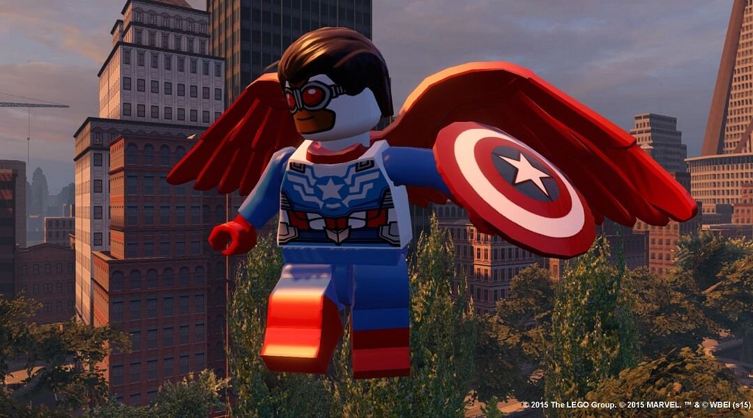 LEGO Marvel Avengers Gives Free DLC Packs for PlayStation Gamers - Falcon