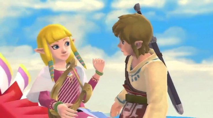 Best Gaming Couples - Link and Zelda Skyward Sword