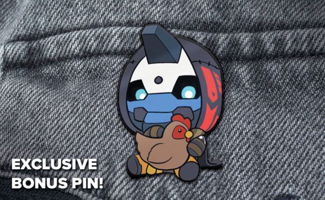 loot crate cayde 6 pin