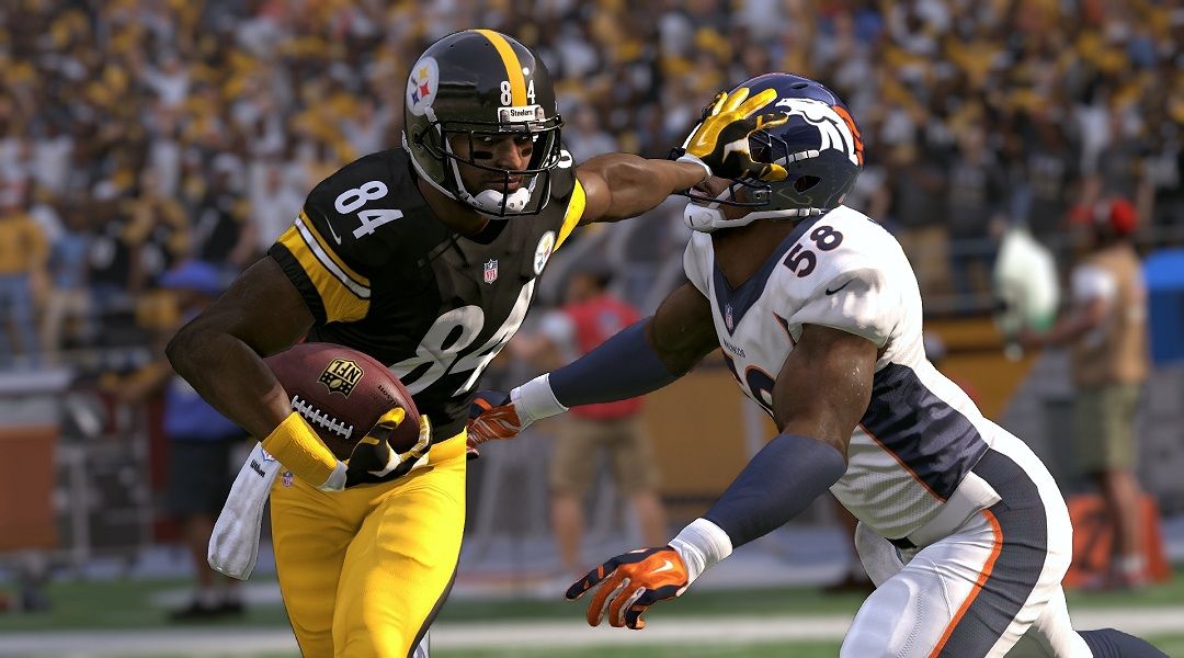 Madden NFL 17 Doesn't Know Where the Sun Goes - Madden NFL 17 Steelers and Broncos