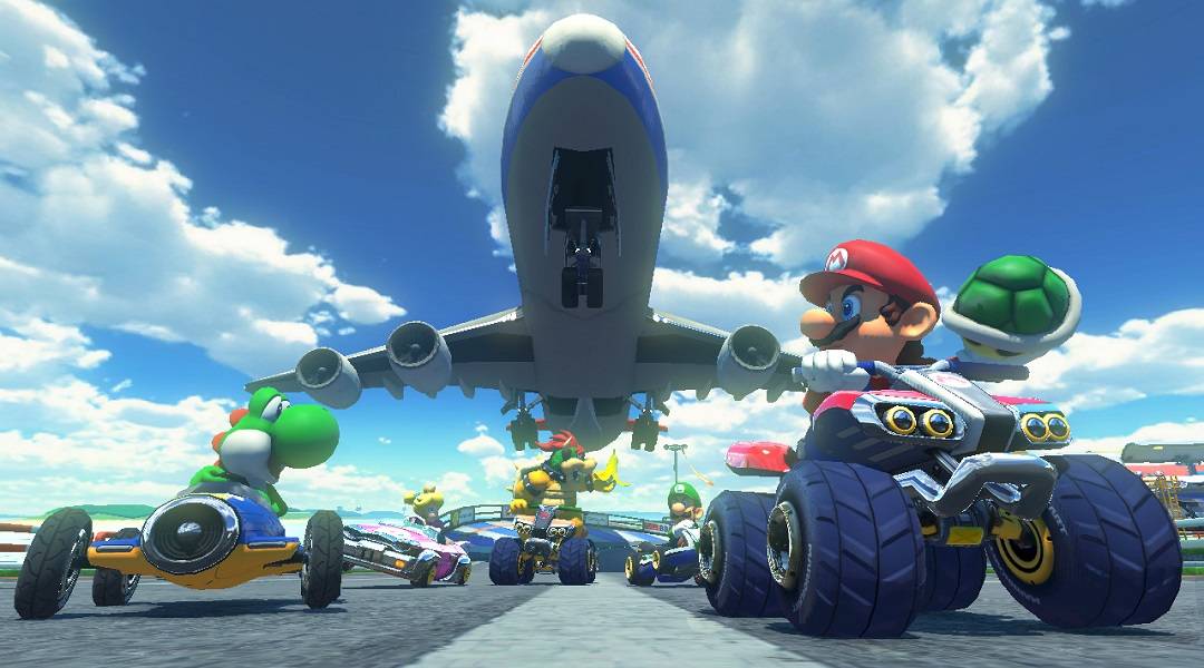 Nintendo Switch: 10 Games We Want to See Revealed - Mario Kart 8 airplane