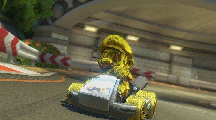 mario kart 8 deluxe gold mario screenshot