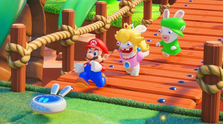 mario rabbids kingdom battle hub world