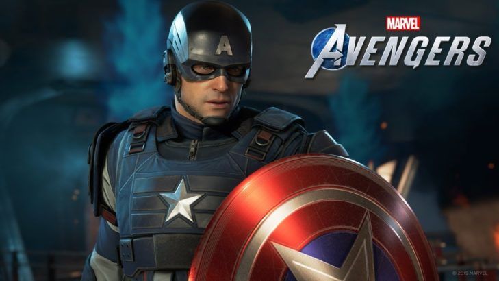 marvel's avengers captain america shield