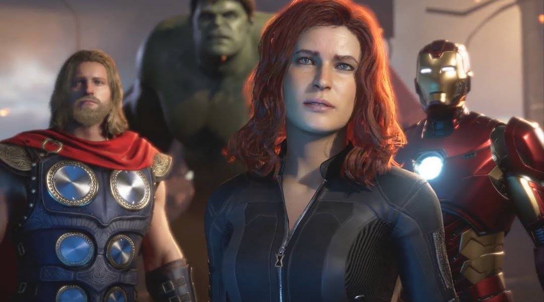 marvel avengers game thor black widow iron man hulk