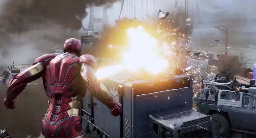 marvel avengers iron man gameplay