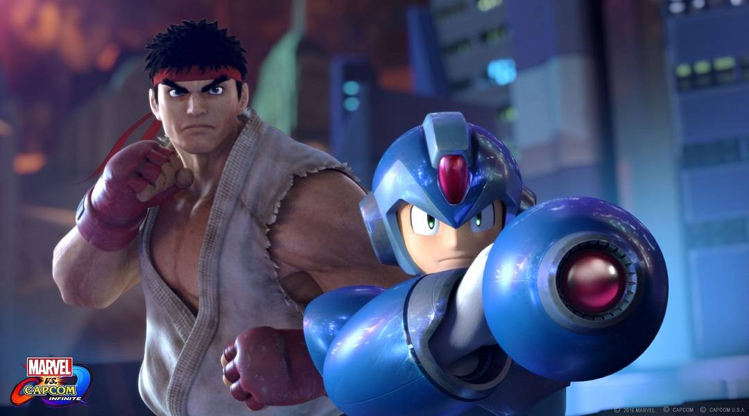 Marvel vs Capcom Infinite Targeting Late 2017 Release Date - Ryu and Mega Man