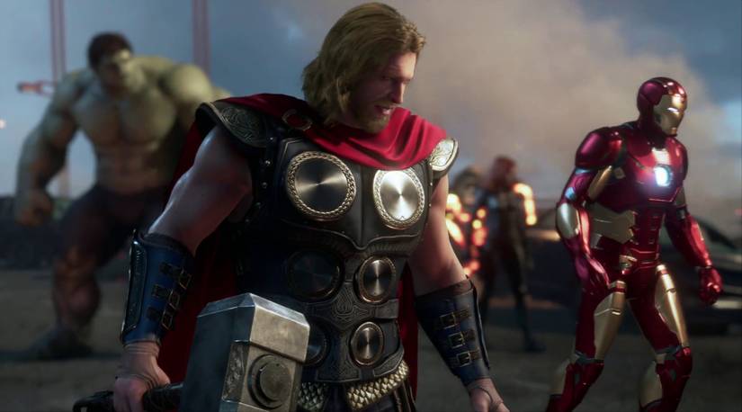 marvel's avengers thor screenshot