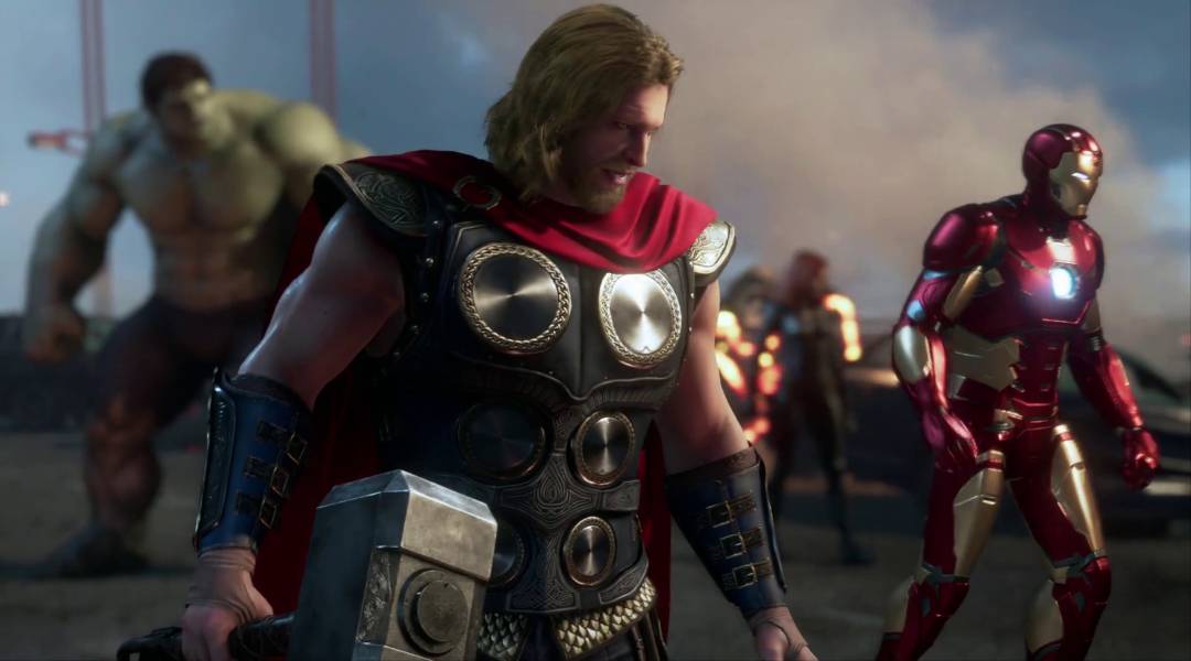 marvel's avengers thor screenshot