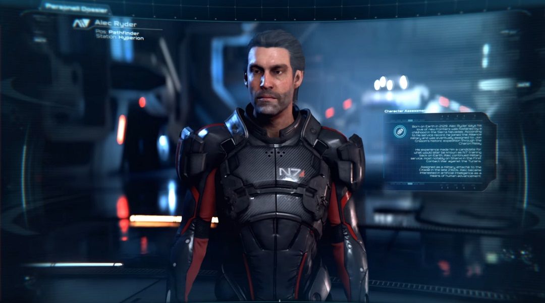 Mass Effect Andromeda Character Customization Will Influence Ryder Father 