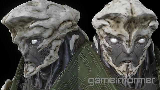 Mass Effect: Andromeda Introduces New Kett Alien Race - Kett face