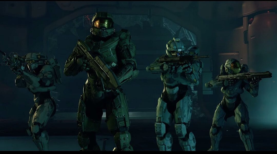 Halo 5 Blue Team Opening Cinematic - Master Chief and Blue Team