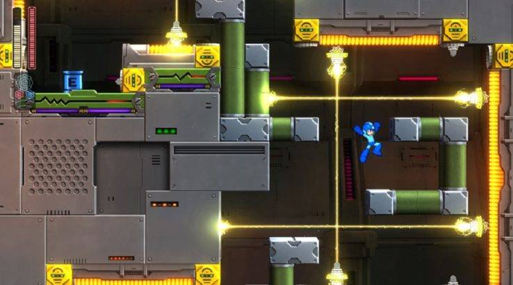 mega man 11 lasers