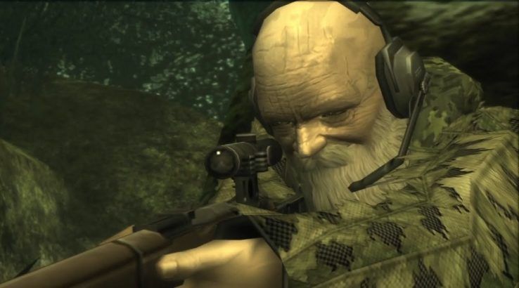 10 Weirdest Boss Fights - The End Metal Gear Solid 3