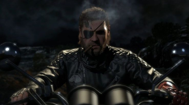 How Much Was Cut from Metal Gear Solid 5? - Snake on a motorcycle