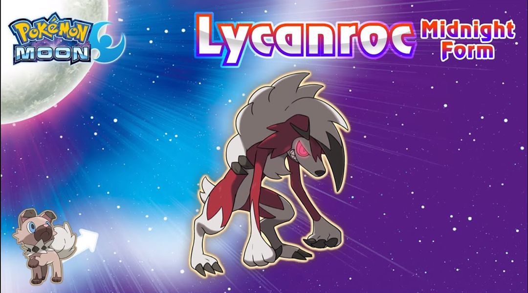 Pokemon Sun and Moon Catch Midnight Form Lycanroc This Week