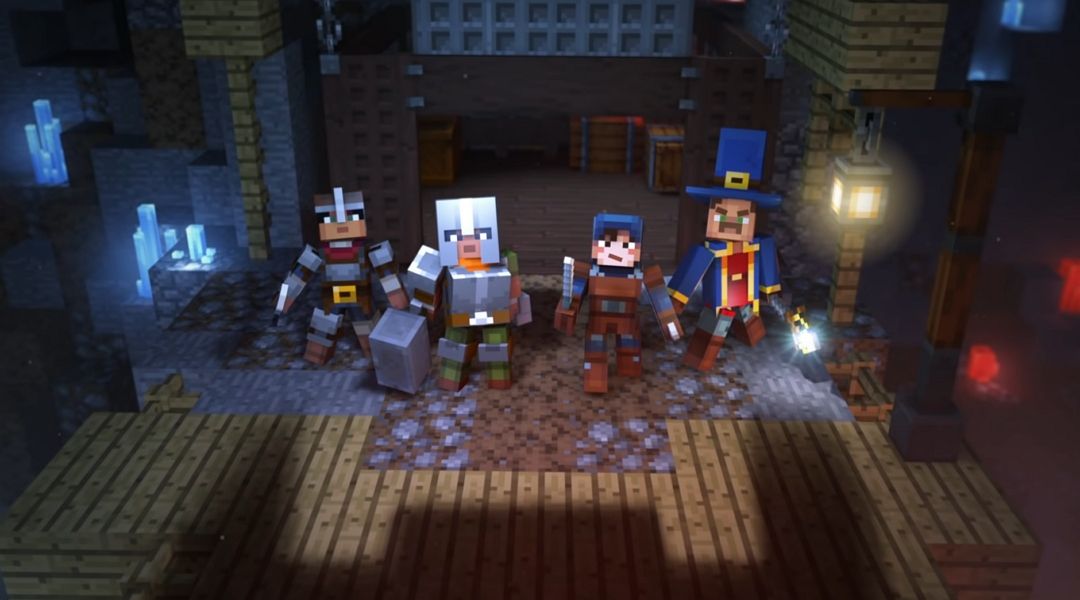 minecraft dungeons party