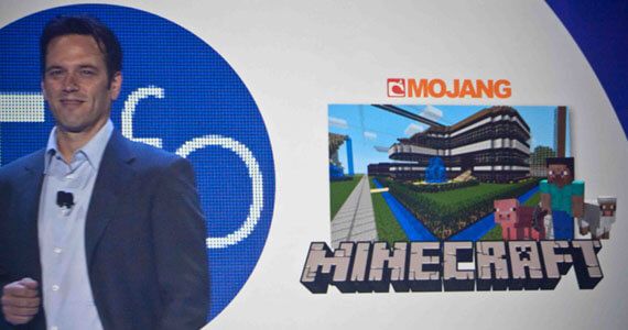 Minecraft Revealed for Xbox Kinect during E3 2011