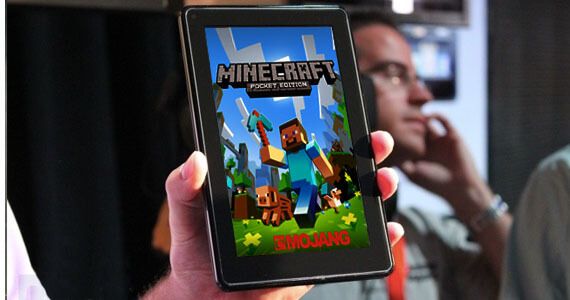 Minecraft Now On Kindle Fire