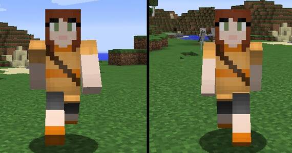 Minecraft Smaller Arms