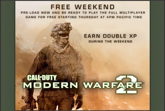 Call of Duty: Modern Warfare' Free Multiplayer Weekend - Time